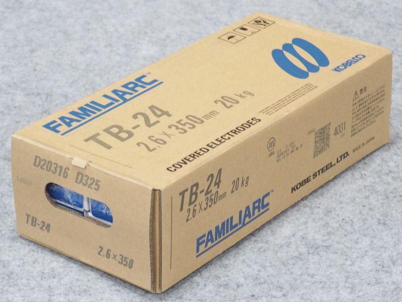 神戸製鋼 溶接棒 LB-26 1箱（5kg 写真は代表画像になります。ご了承