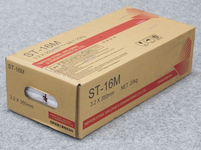 耐食性鋼用(被覆棒) S-TEN1用 ST-16M 3.2mm 20kg 日鉄溶接工業 - 溶接用品プロショップ サンテック