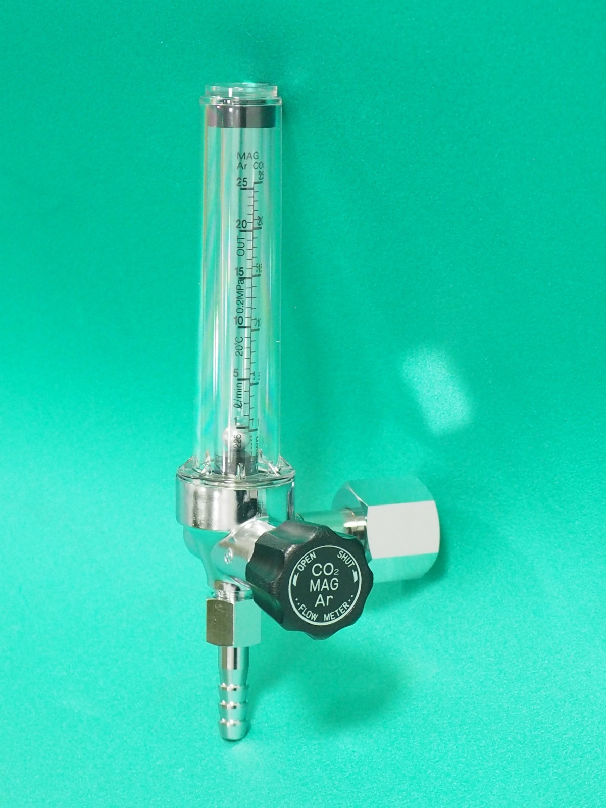 配管取付型流量計 NF-B MAG・Ar/CO₂両目盛 25L/min RoHS指令対応 配管取付型流量計 NF-B MAG・Ar/CO₂両目盛 25L/min RoHS指令対応