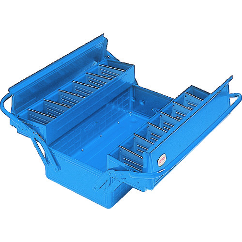 TRUSCO 2段式工具箱 600X220X289 ブルー GL-600-B [121-3563 TRUSCO 2段式工具箱 600X220X289 ブルー GL-600-B [121-3563
