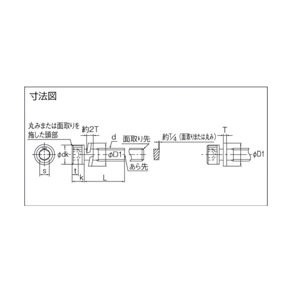 TRUSCO 座金組込六角穴付ボルト P=3 ステンレス M6×30 7本入 (座金組込みキャップボルト ばね座金+JISワッシャー付き)  B078-0630 [285-9246]